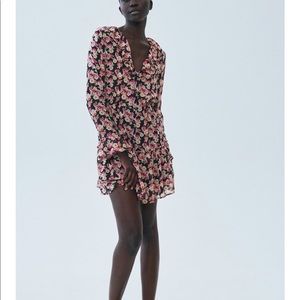 ZARA floral print dress